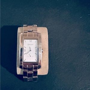 Mens DKNY silver watch